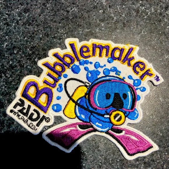PADI Scuba Diving - Bubblemaker Patch/Emblem - NOS - Picture 1 of 3